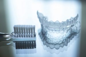 Limpieza de ortodoncia invisible